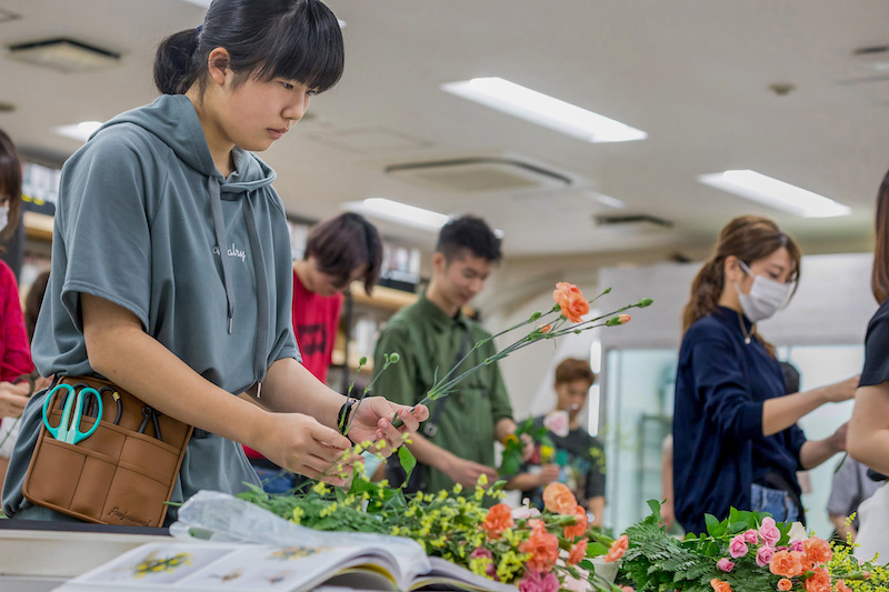 学園概要 Jftd学園日本フラワーカレッジ 花キューピットのフラワーデザイン専門学校